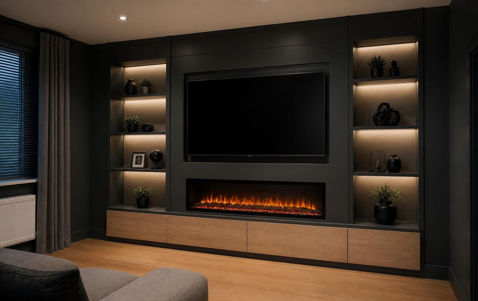 Media Walls by Bridgeway Interiors